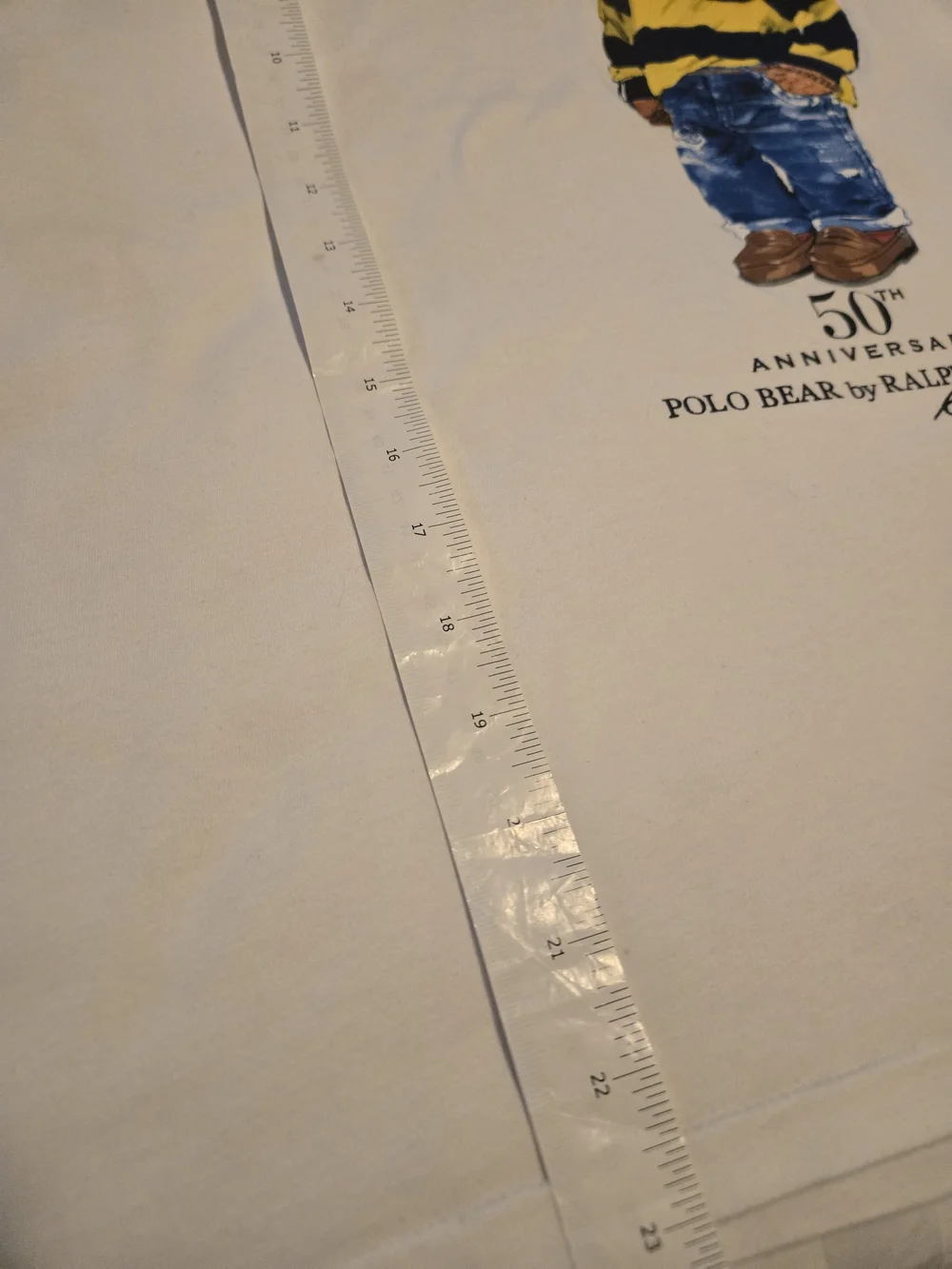 Polo bear By Ralph Lauren White Crewneck Tee - Picture 4 of 5